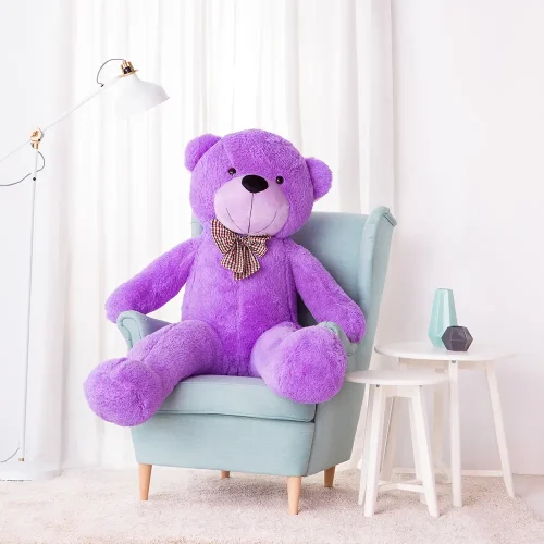 Плюшевый мишка Teddyway Popo Big Plush Teddy Bear Giant XXL, мягкая игрушка, 100 см, 39 дюймов, 3,3 фута, светло-коричневый - Teddyway