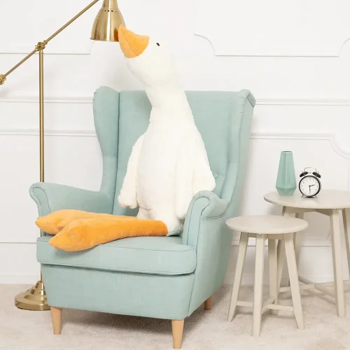 Мягкая плюшевая игрушка Teddyway Goso Goose, 90 см (35 дюймов), 2,9 фута (7,5 м), белая - Teddyway