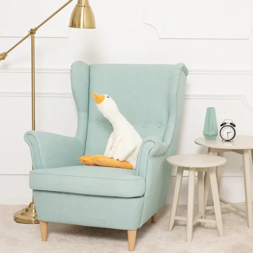 Мягкая плюшевая игрушка Teddyway Goso Goose, 90 см (35 дюймов), 2,9 фута (7,5 м), белая - Teddyway