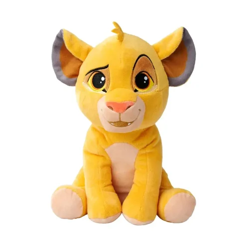 Мягкая плюшевая игрушка Симба из мультфильма «Король Лев» от Disney, 25 см (9 дюймов), 0,8 фута (1,4 м), жёлтая - Teddyway