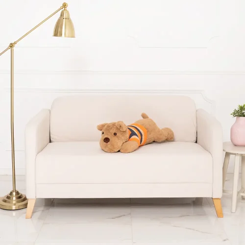 Мягкая плюшевая собачка Teddyway Dami, 70 см (27 дюймов, 2,3 фута), белая - Teddyway