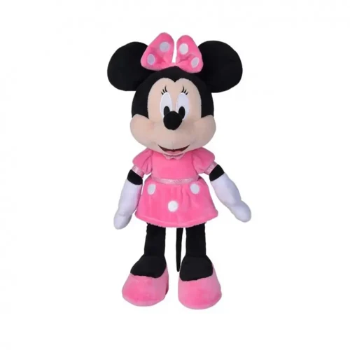 Мягкая плюшевая игрушка Минни Маус от Disney, 25 см (9 дюймов), 0,8 фута (1,4 м), черная - Teddyway