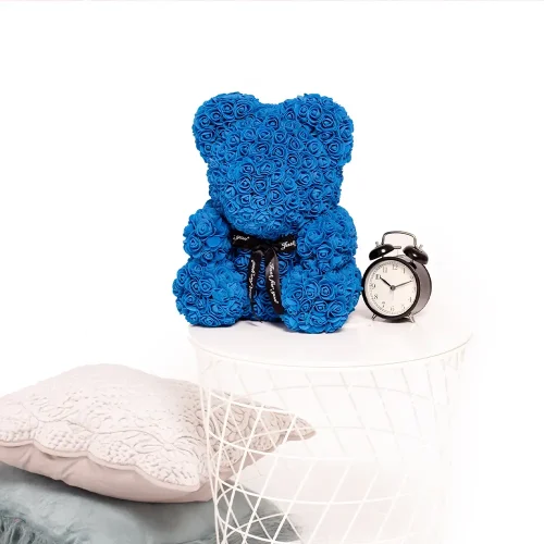 Искусственные розы Teddyway Onis Rose Teddy Bear, цветочный подарок, 25 см, 10 дюймов, 0,8 фута, красные - Teddyway