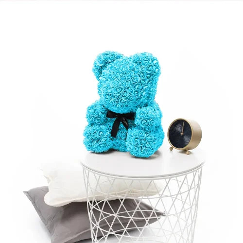 Искусственные розы Teddyway Onis Rose Teddy Bear, цветочный подарок, 25 см, 10 дюймов, 0,8 фута, красные - Teddyway
